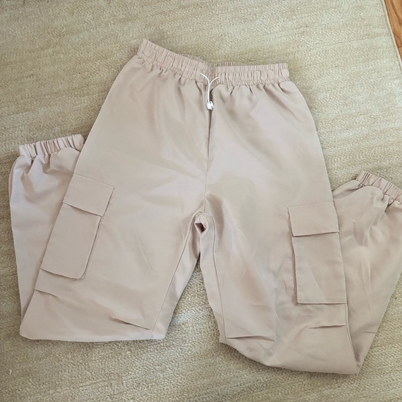 Stretchy Waist Cargo Pants - Picture 1 of 2